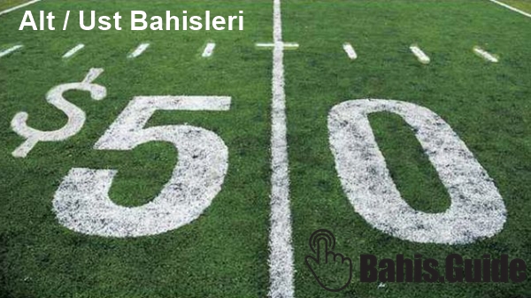 alt / ust bahisleri  -amerikan futbol sahası