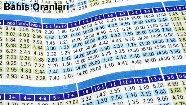 bahis oranlari türleri