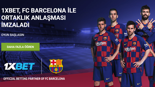 1xbet Barcelona anlaşması