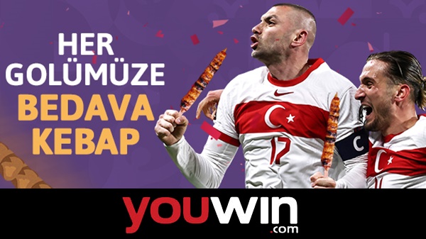 Youwin’de Türkiye’nin Her Golüne 15 TL Bedava